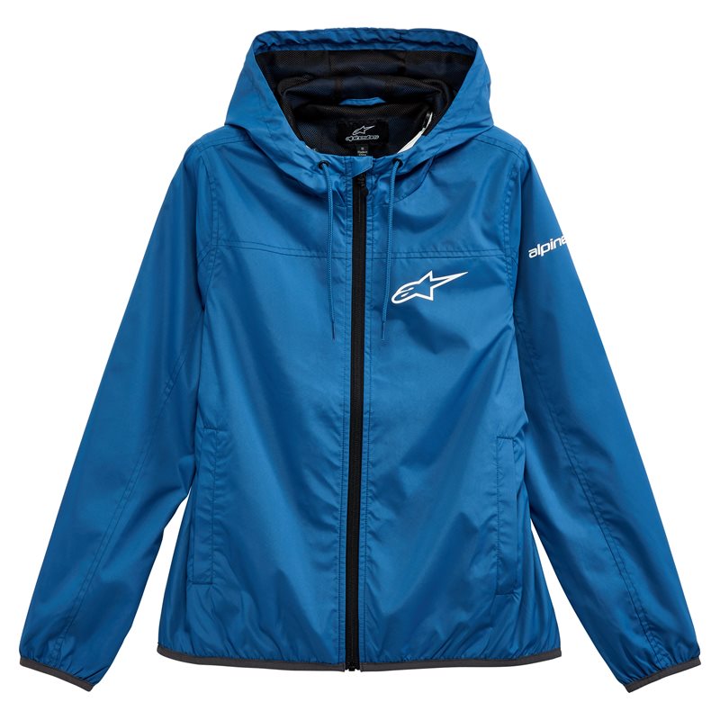 Alpinestars Ladies Treq Windbreaker Jacket Blue