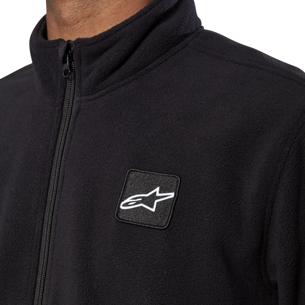 Alpinestars Periphy Polar Fleece Jacket Black - FREE UK Shipping, FREE 365 Day Returns | Moto Central