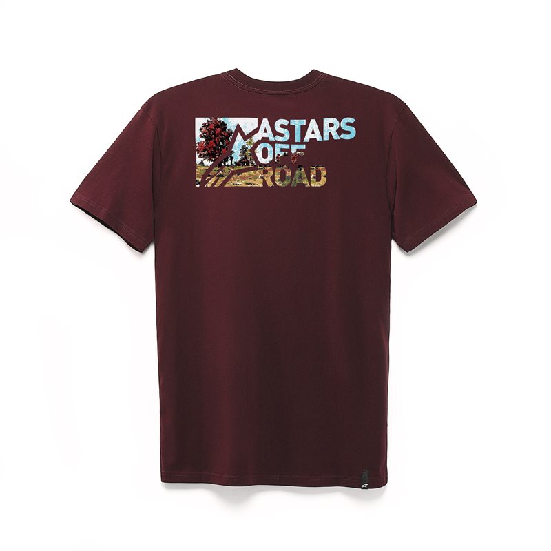 Alpinestars Painted Tee Maroon