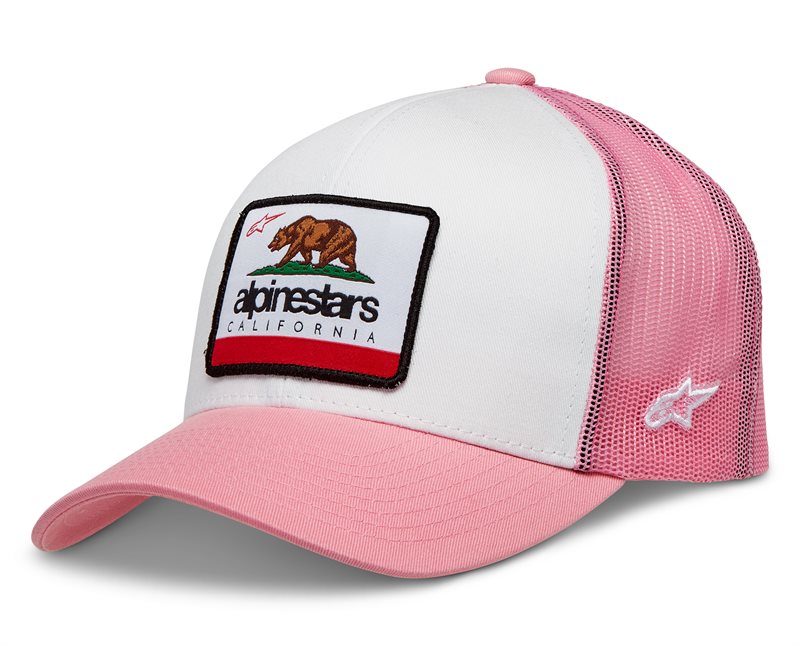 Alpinestars Ladies Cali 2.0 Hat White / Pink