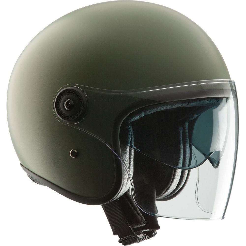 Tucano Urbano EL'Fast Open Face Helmet Matt Airborne Green