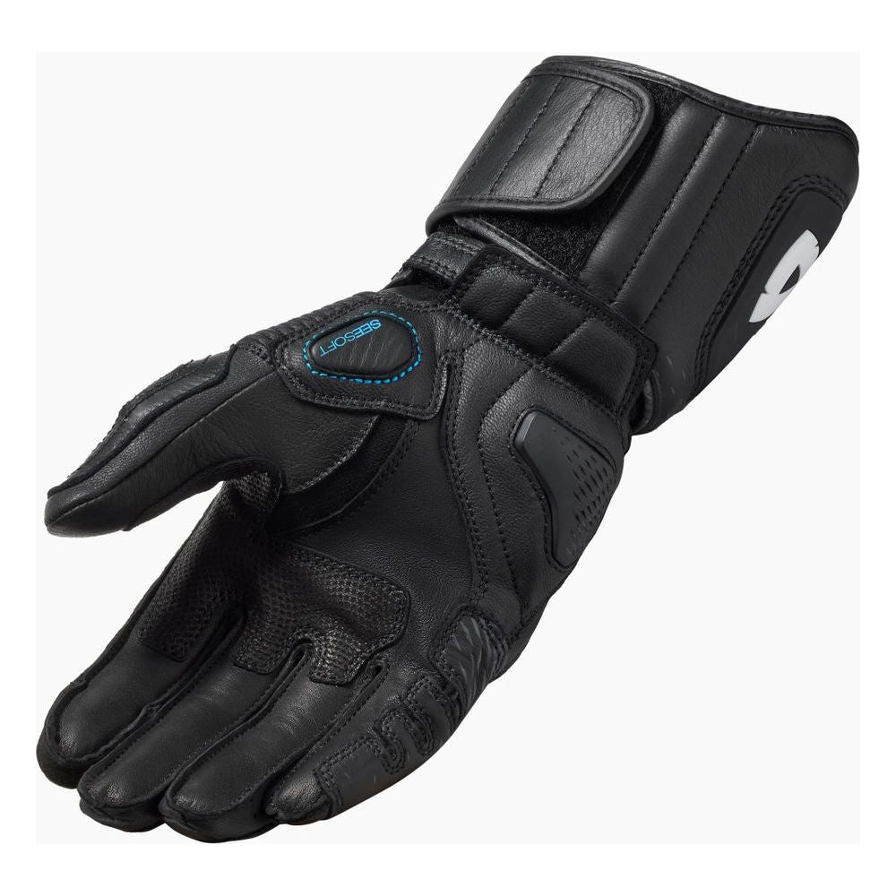 Revit Control Leather Gloves Black