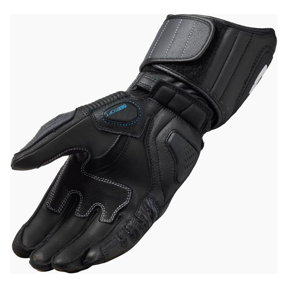 Revit Control Leather Gloves Black / Anthracite