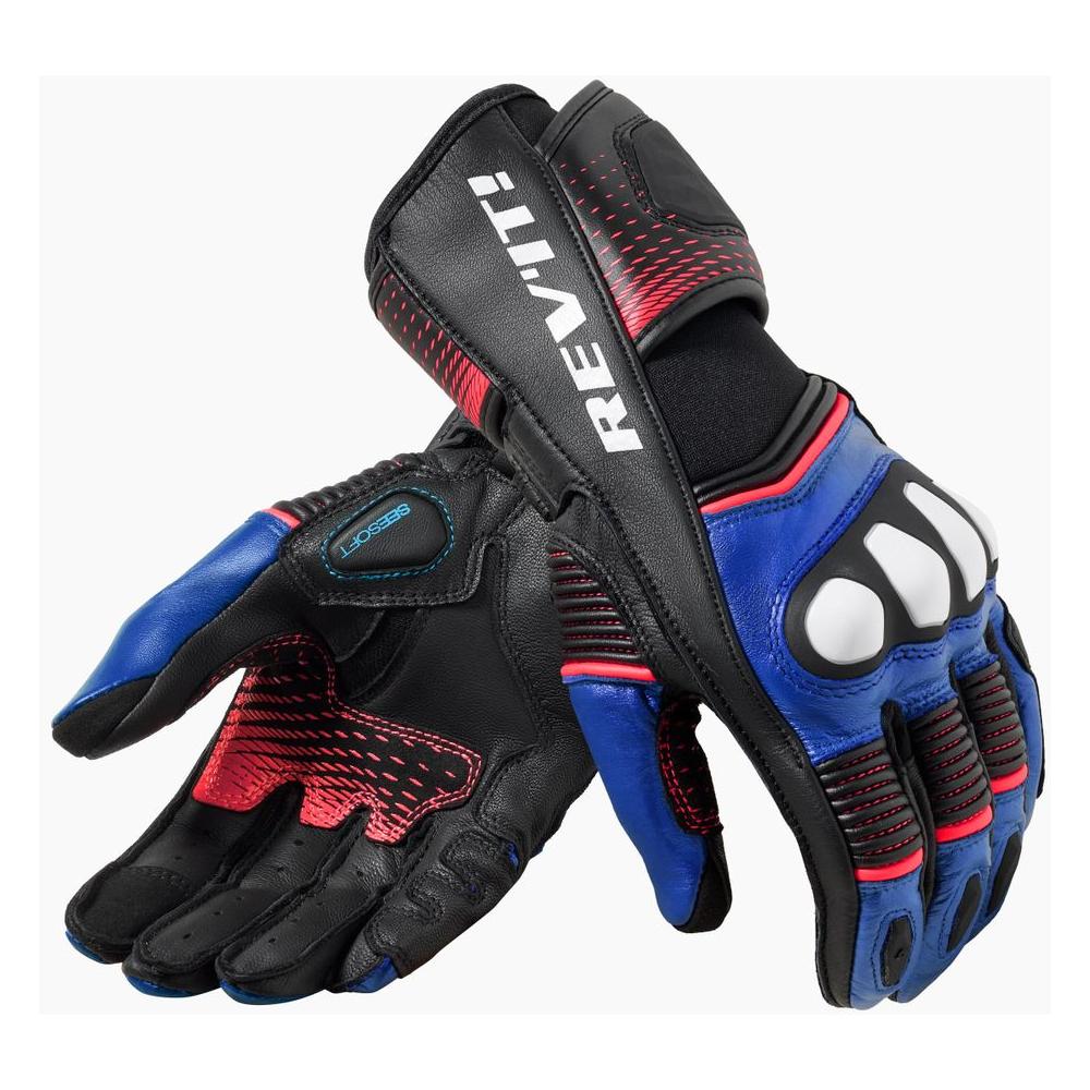 Revit Xena 4 Ladies Leather Gloves Black / Blue