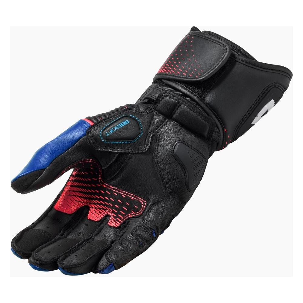 Revit Xena 4 Ladies Leather Gloves Black / Blue