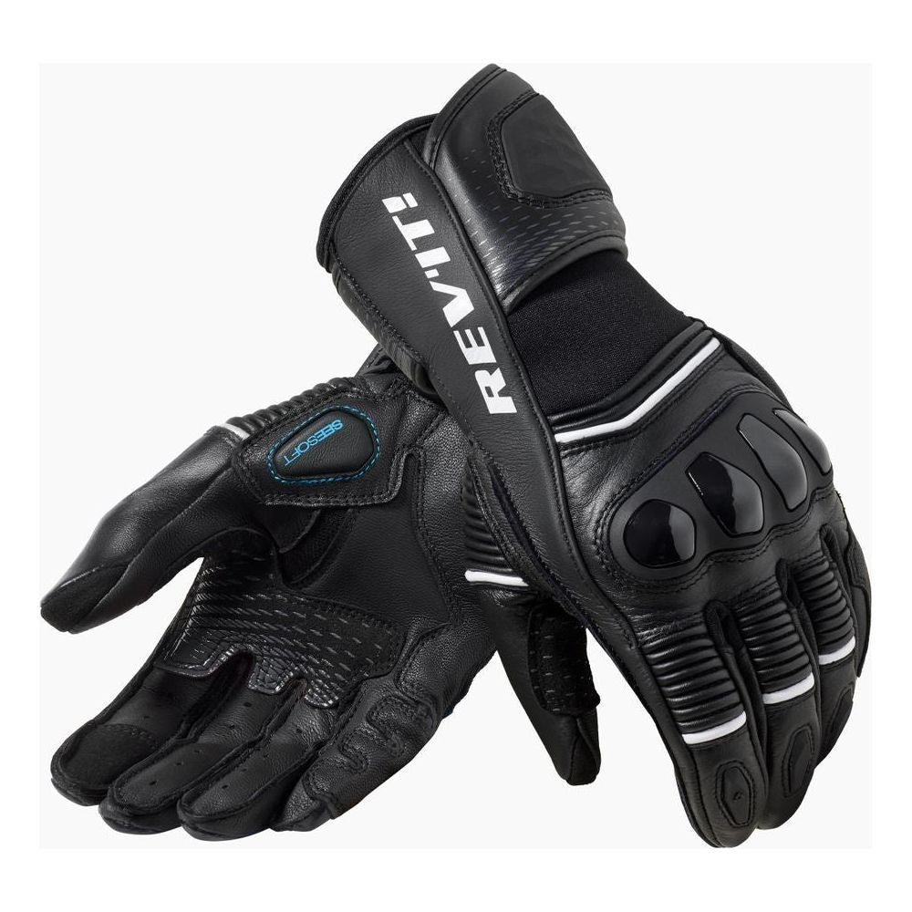 Revit Xena 4 Ladies Leather Gloves Black / White