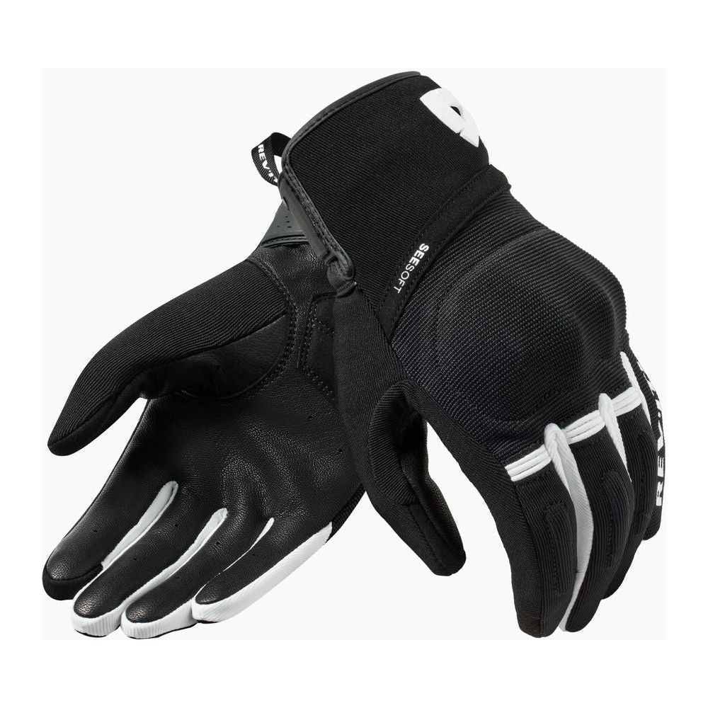 Revit Mosca 2 Riding Textile Gloves Black / White