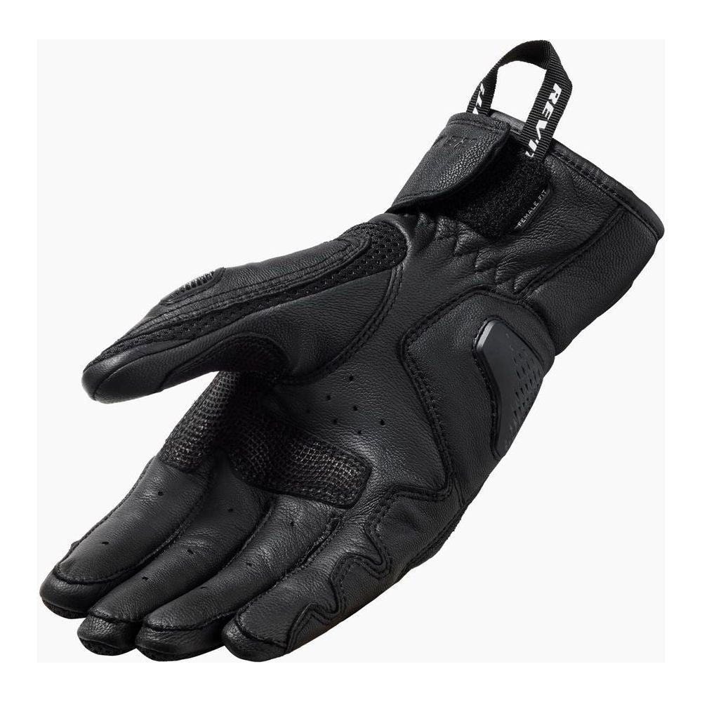 Revit Dirt 4 Ladies Mesh Leather Gloves Black