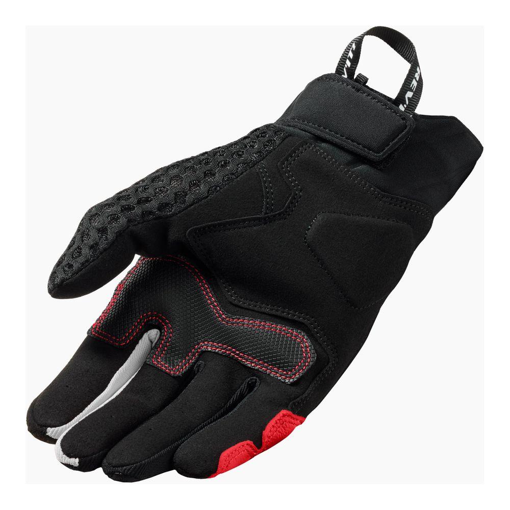 Revit Veloz Mesh Leather Gloves Black / Red