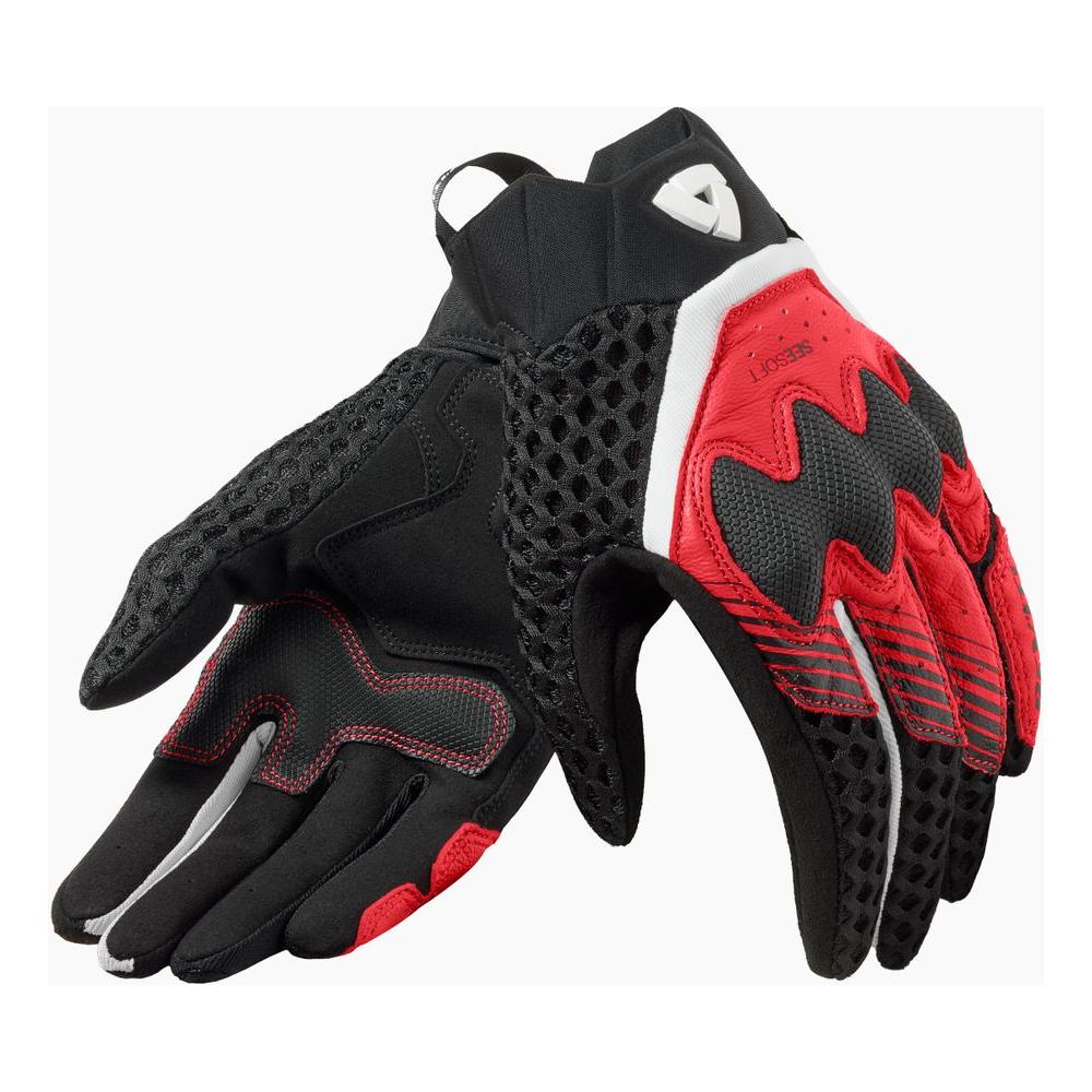 Revit Veloz Ladies Mesh Leather Gloves Black / Red