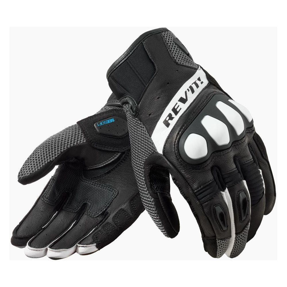 Revit Ritmo Mesh Leather Gloves Black / Grey