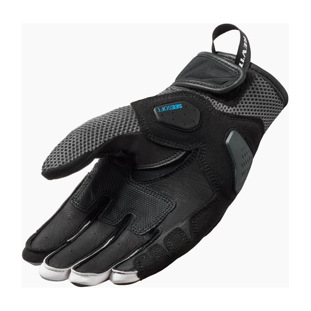 Revit Ritmo Mesh Leather Gloves Black / Grey