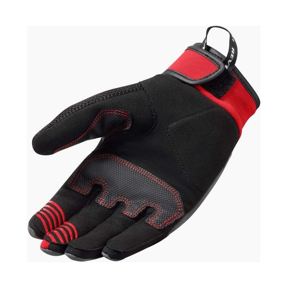 Revit Endo Mesh Textile Gloves Grey / Red