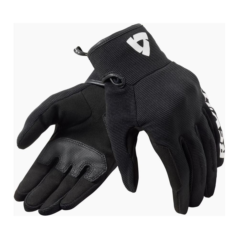 Revit Access Ladies Textile Gloves Black / White