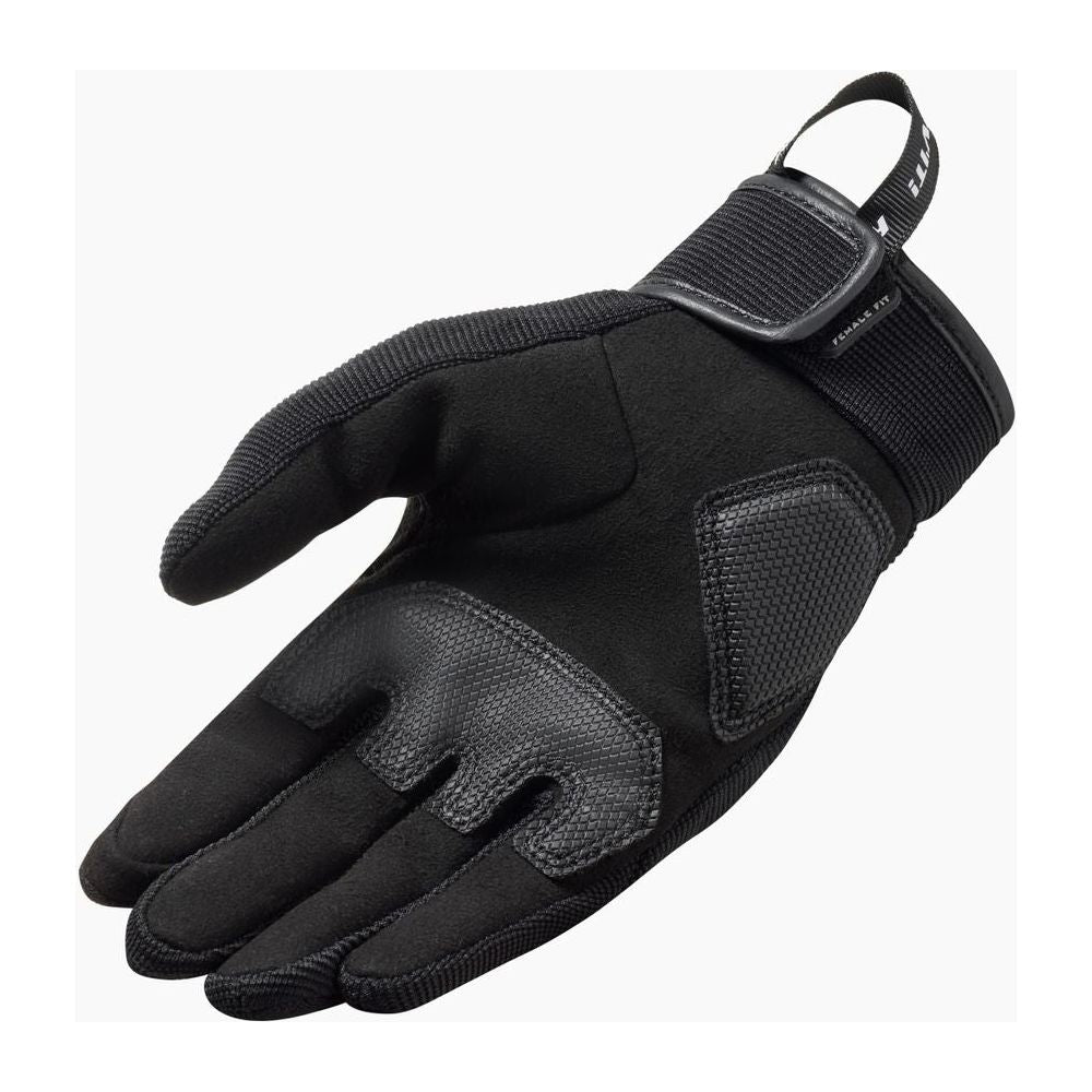 Revit Access Ladies Textile Gloves Black / White