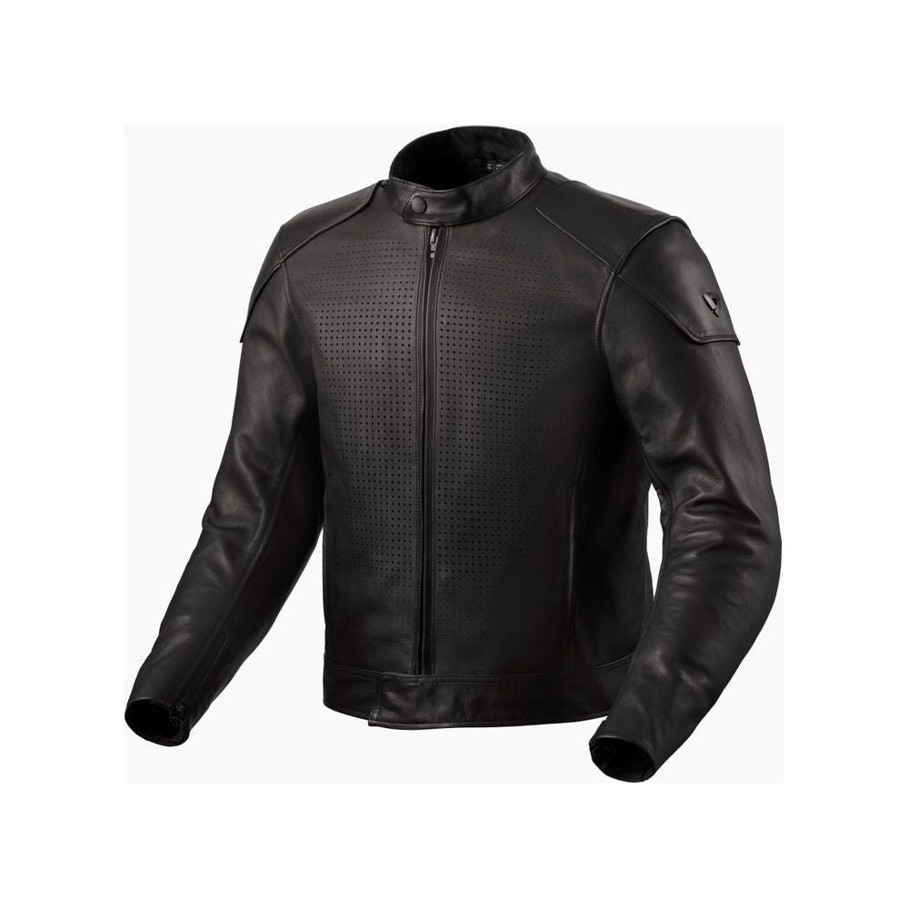 Revit Morgan Leather Jacket Black