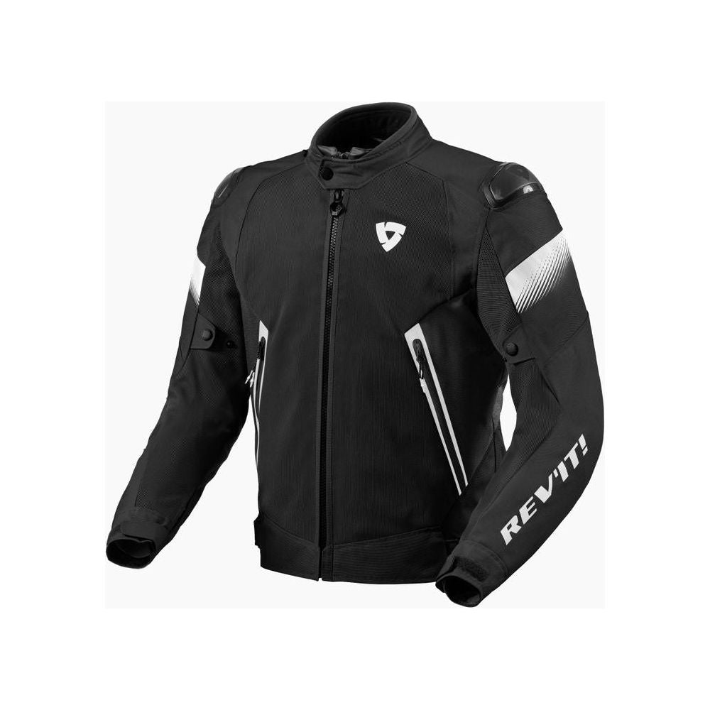 Revit Control Air H2O Textile Jacket Black / White