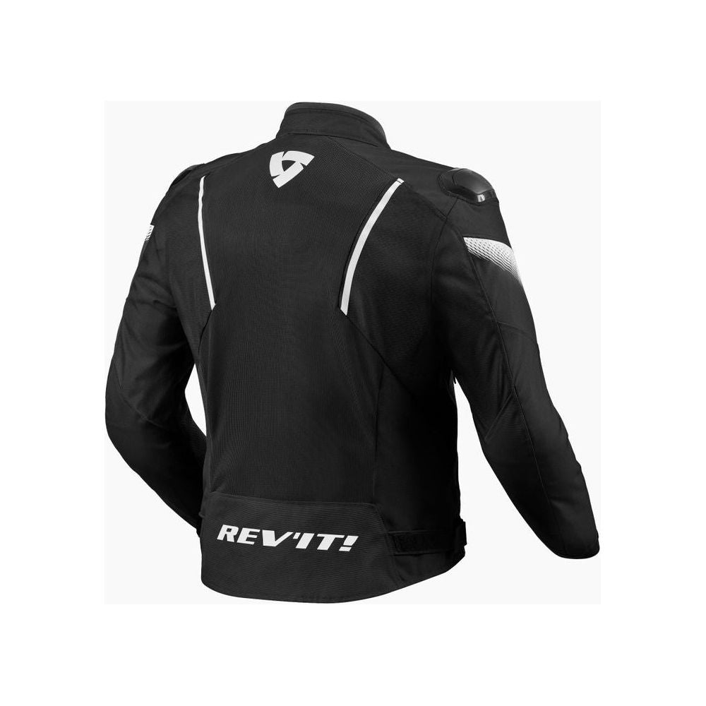 Revit Control Air H2O Textile Jacket Black / White