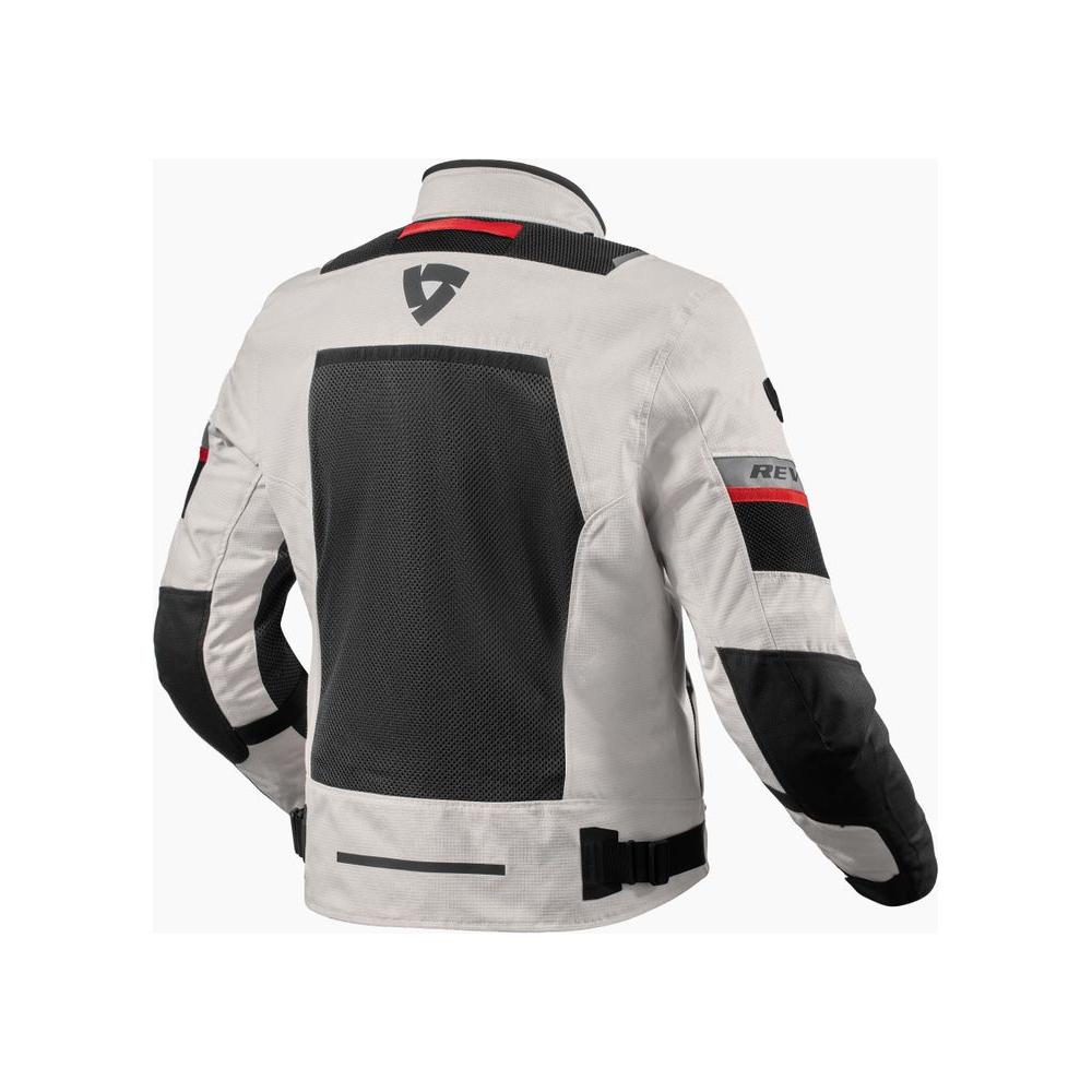 Revit Tornado 4 H2O Textile Jacket Silver / Black - FREE UK Shipping, FREE 365 Day Returns | Moto Central