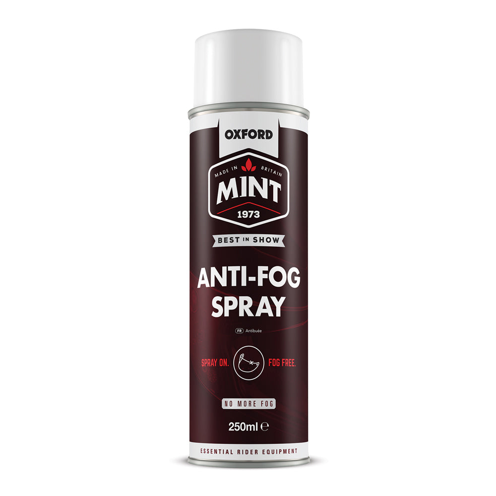 Oxford Mint Anti Fog Spray For Helmet Visors - 250ml