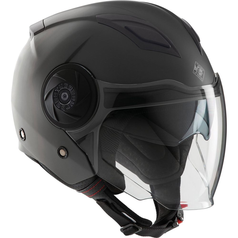 Tucano Urbano EL'City Open Face Helmet Matt Black