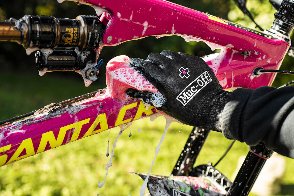 Muc-Off Mechanics Gloves  - FREE UK Shipping, FREE 365 Day Returns | Moto Central