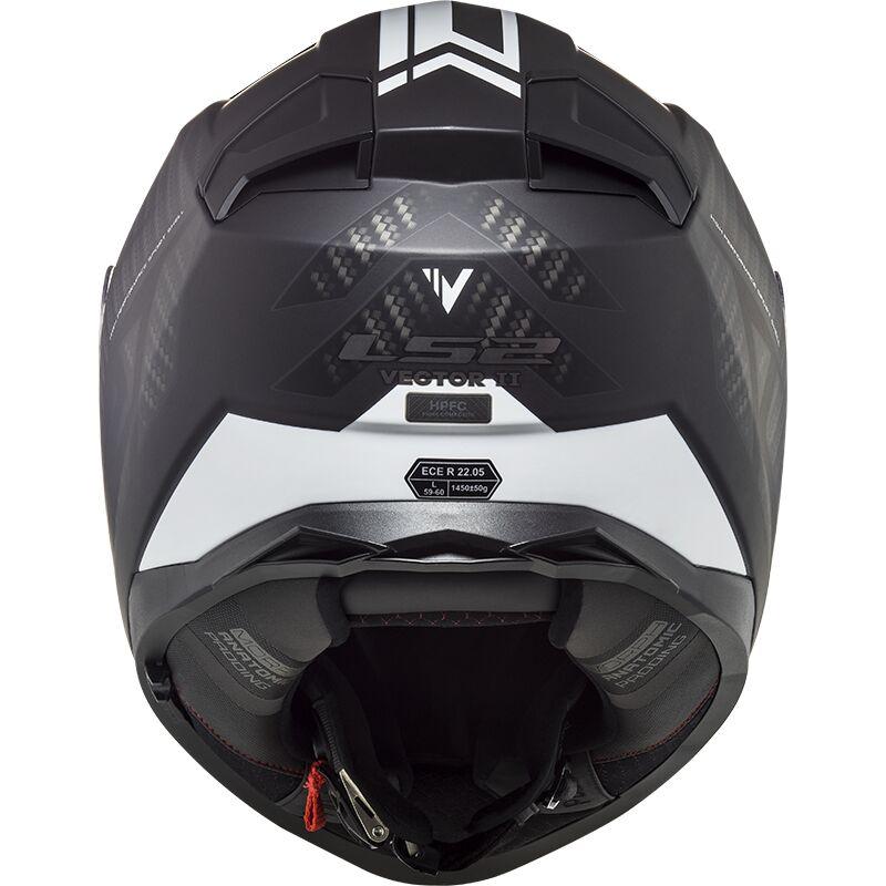 LS2 FF811 Vector 2 ECE 22.06 Full Face Helmet Splitter Black / White - FREE UK Shipping, FREE 365 Day Returns | Moto Central