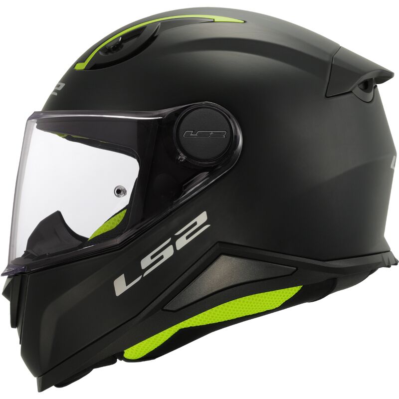 LS2 FF812 Kids Full Face Helmet Solid Matt Black