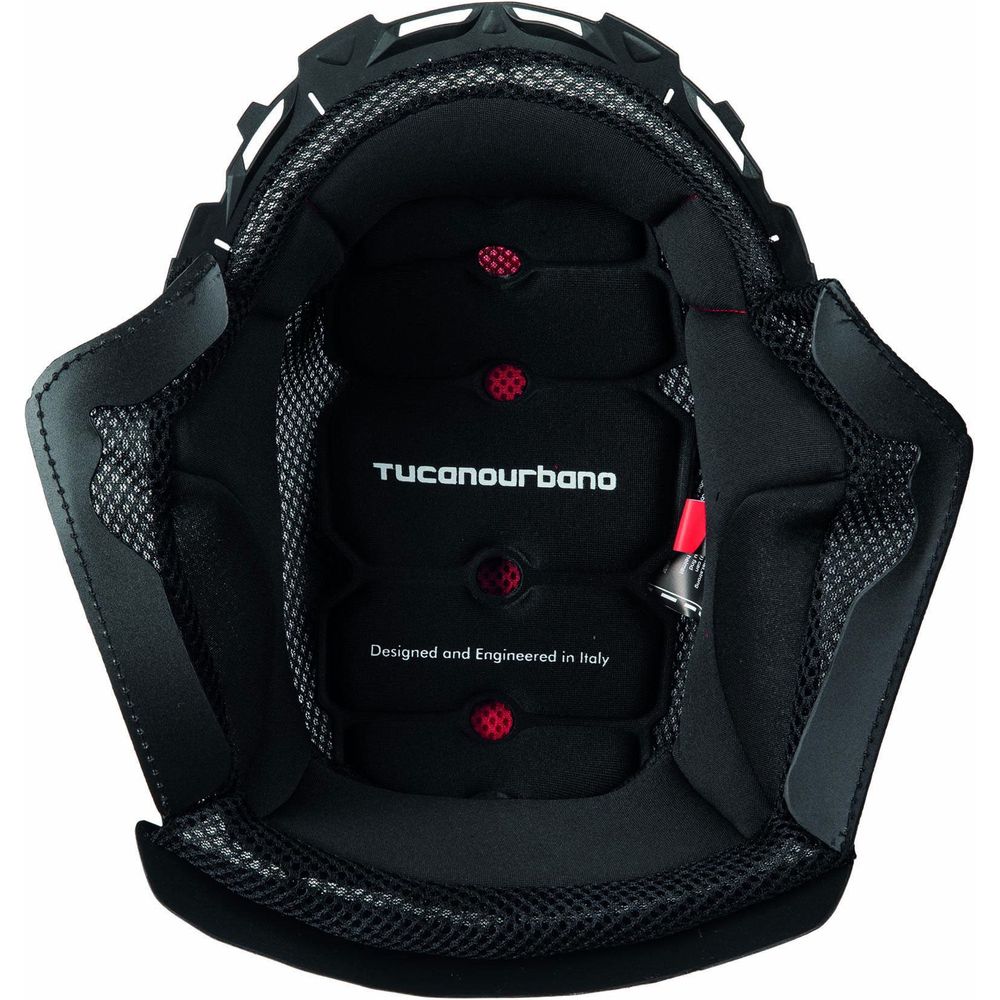 Tucano Urbano Removable Inner For EL'Max Helmet Black