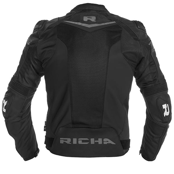 Richa Terminator Leather Jacket Black