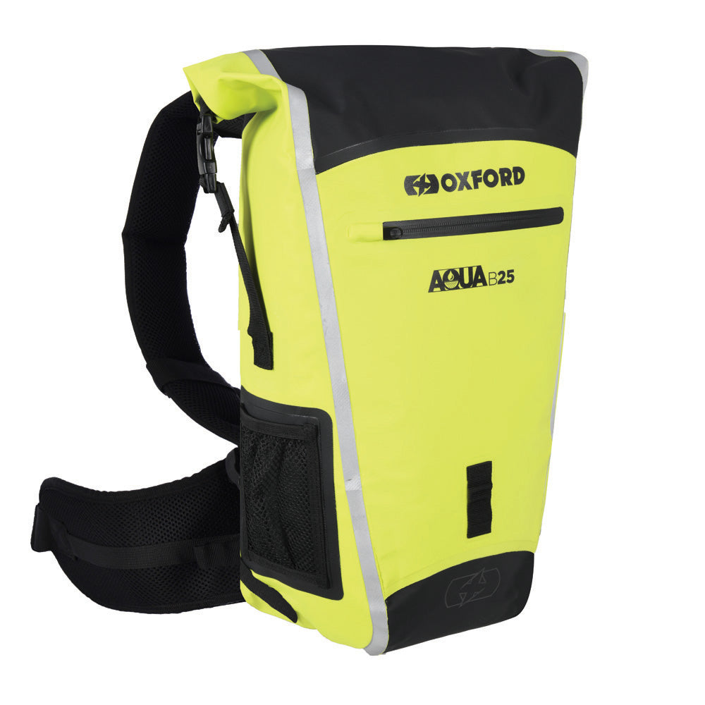 Oxford Aqua B25 Hydro Backpack Black / Fluo Yellow - 25 Litres