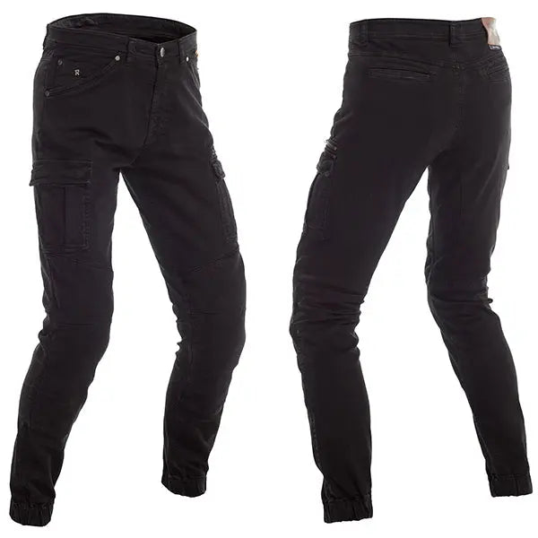 Richa Apache Summer Riding Denim Jeans Black - FREE UK Shipping, FREE 365 Day Returns | Moto Central