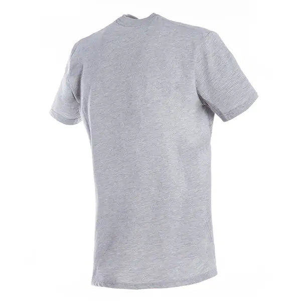 Dainese Cotton T-Shirt Grey / Black - FREE UK Shipping, FREE 365 Day Returns | Moto Central