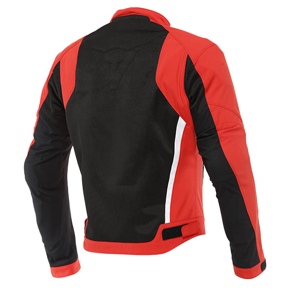 Dainese Hydra Flux 2 Air D-Dry Textile Jacket Black / Lava Red