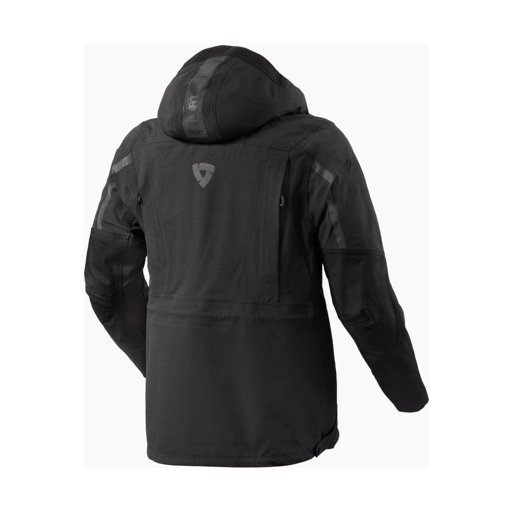 Revit Blackwater 2 H2O Smock Textile Jacket Black  - FREE UK Shipping, FREE 365 Day Returns | Moto Central