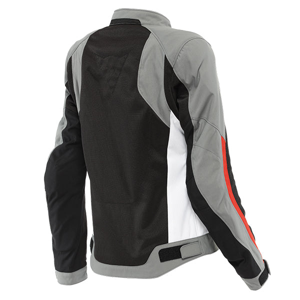 Dainese Hydra Flux 2 Air D-Dry Ladies Textile Jacket Black / Charcoal Grey / Lava Red