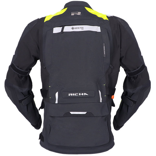 Richa Armada Pro Touring Gore-Tex Jacket Black / Fluo Yellow