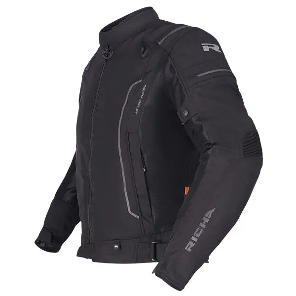 Richa Airstream 3 Touring Textile Jacket Black  from Moto Central - Motorcycle Clothing