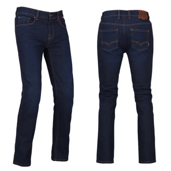 Richa Original 2 Slim Fit Riding Denim Jeans Navy Blue - FREE UK Shipping, FREE 365 Day Returns | Moto Central