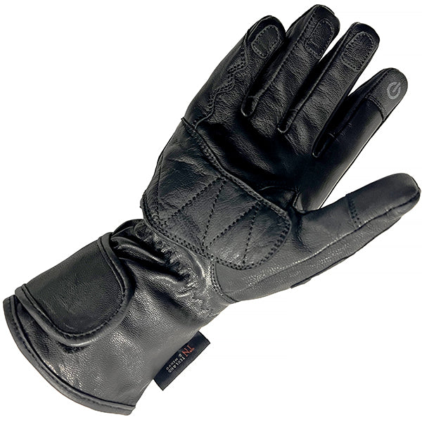 Richa Waterproof Racing Leather Gloves Black