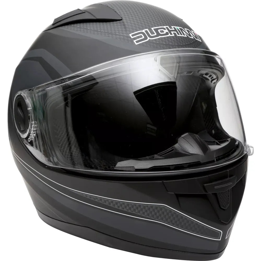 Duchinni D705 Syncro Full Face Helmet Black / Gunmetal