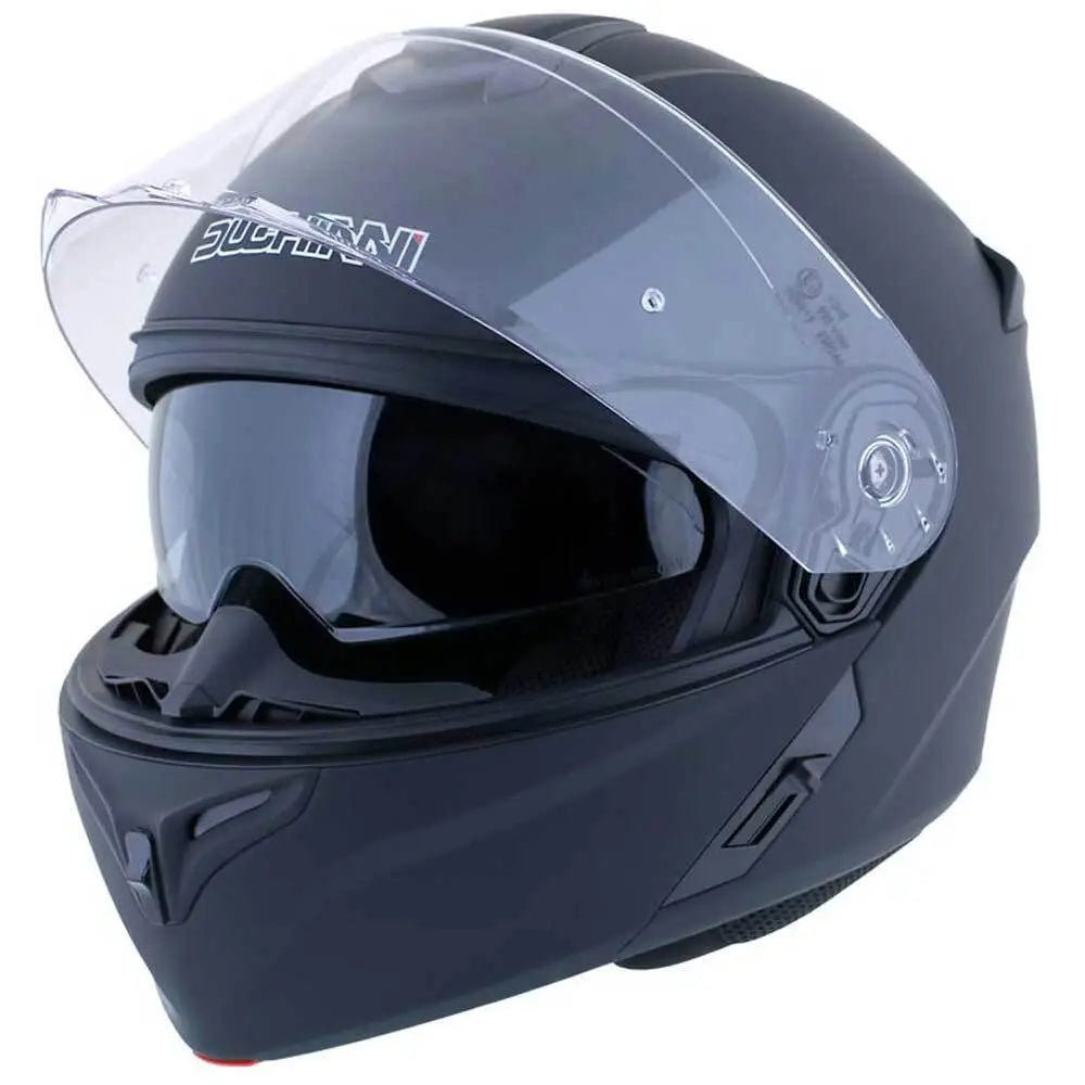 Duchinni D938 Flip-Up Helmet Matt Black