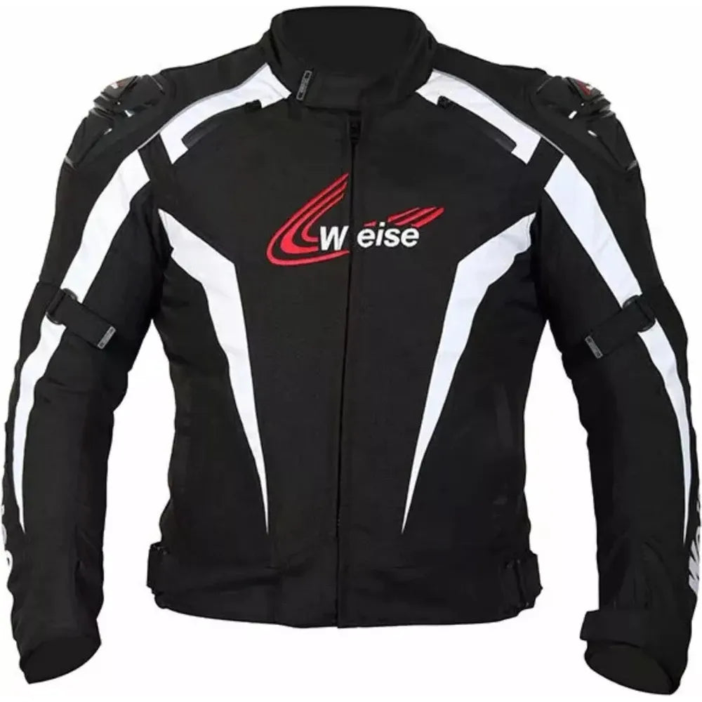 Weise Ascari Textile Jacket Black / White