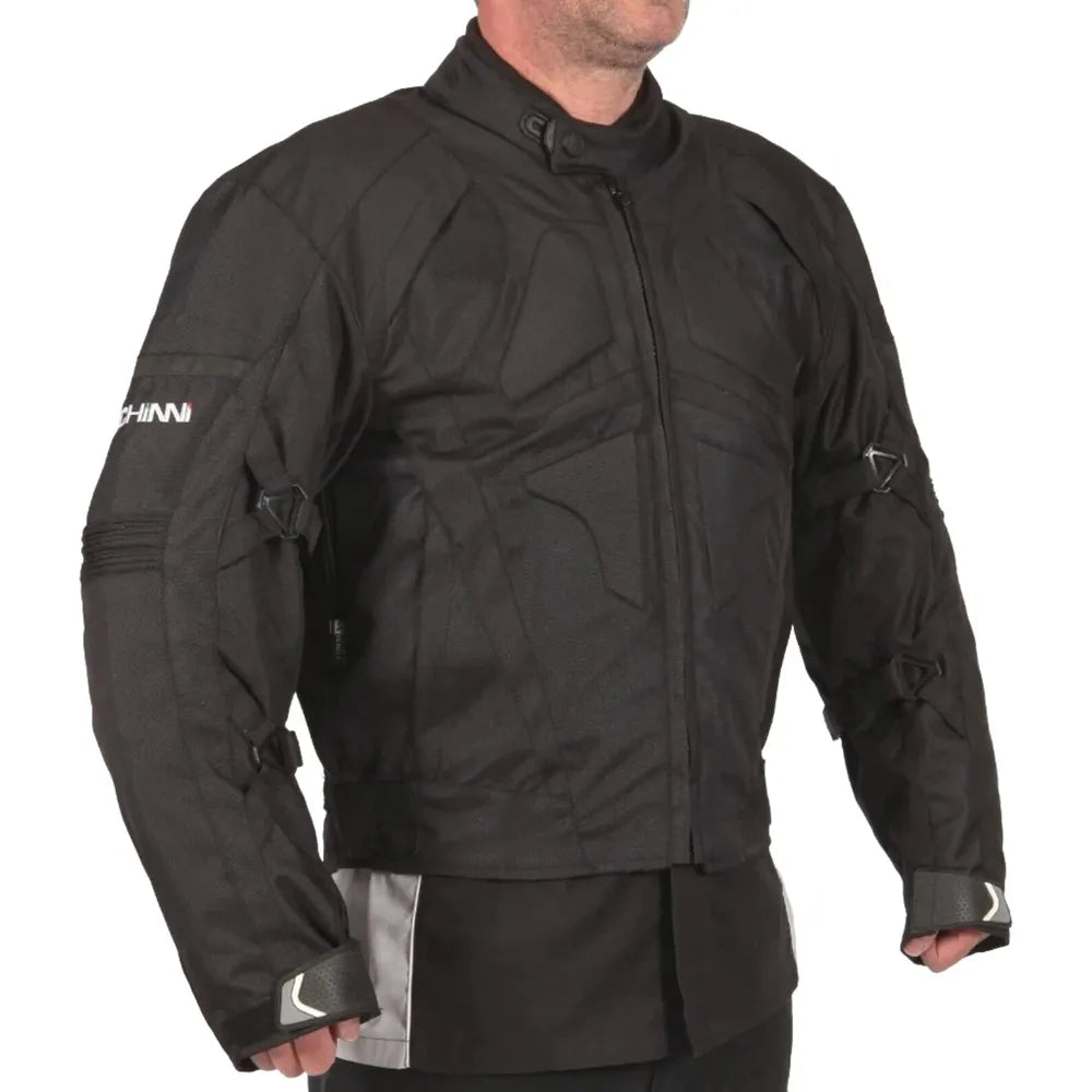 Duchinni Gamma Jacket Black  - FREE UK Shipping, FREE 365 Day Returns | Moto Central