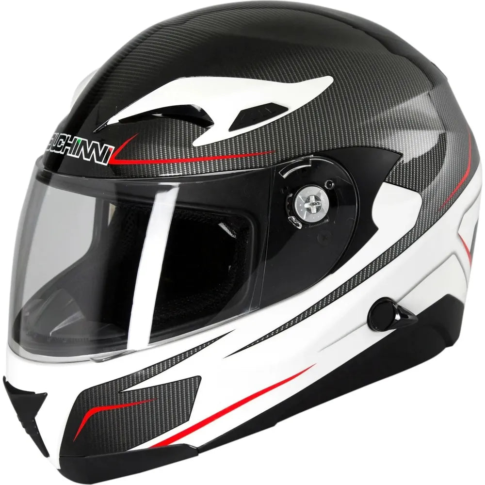 Duchinni D405 Colt Full Face Helmet Black / White