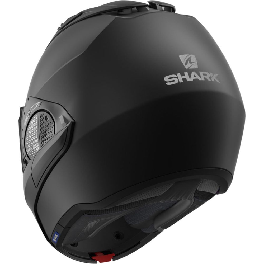 Shark Evo GT Blank Full Face Helmet Matt Black