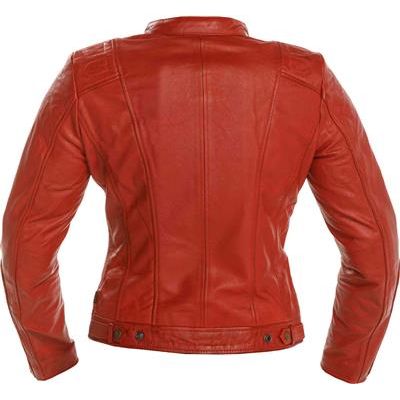 Richa Lausanne Ladies Leather Jacket Red