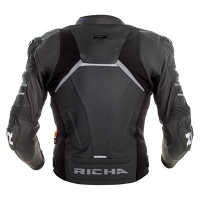 Richa Mugello 2 Leather Jacket Black / Grey