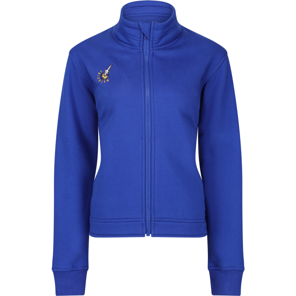 MotoGirl Spark Ladies Sweatshirt Blue