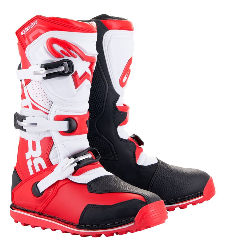 Alpinestars Tech T Off-Road Boots Bright Red / Black / White